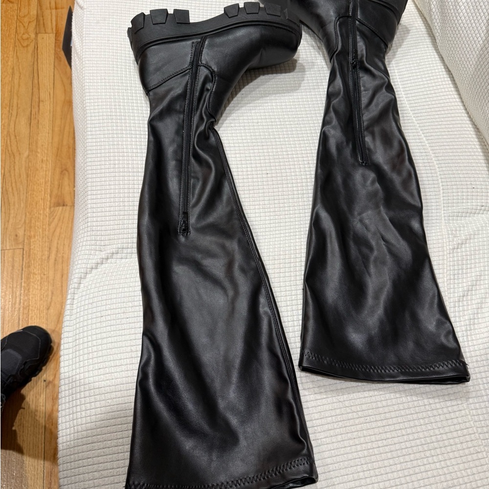 Black Over the Knee Boots